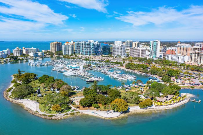 SarasotaAerial - Florida Gulf Coast Vacation Rentals Sarasota